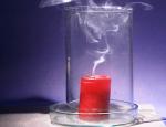 Video. Carbon dioxide as a fire-extinguisher Carbon dioxide as a fire-extinguisher