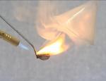 Combustion of red phosphorus in air and oxygen. Video