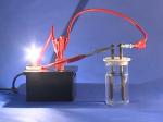 Electrolysis of water. Video