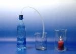 Preparation of carbon dioxide from carbonated water