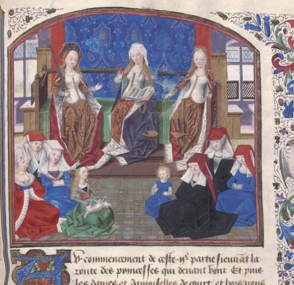 Medieval Middle Class Women go to College.